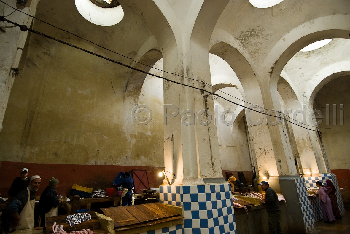 Fish market, Marrakesh, Morocco
 (cod:Morocco 28)